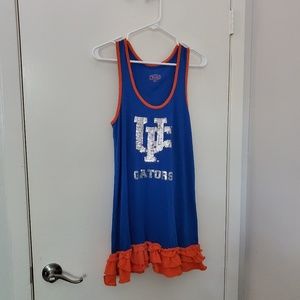 Florida Gators Game Day Racerback Mini Dress